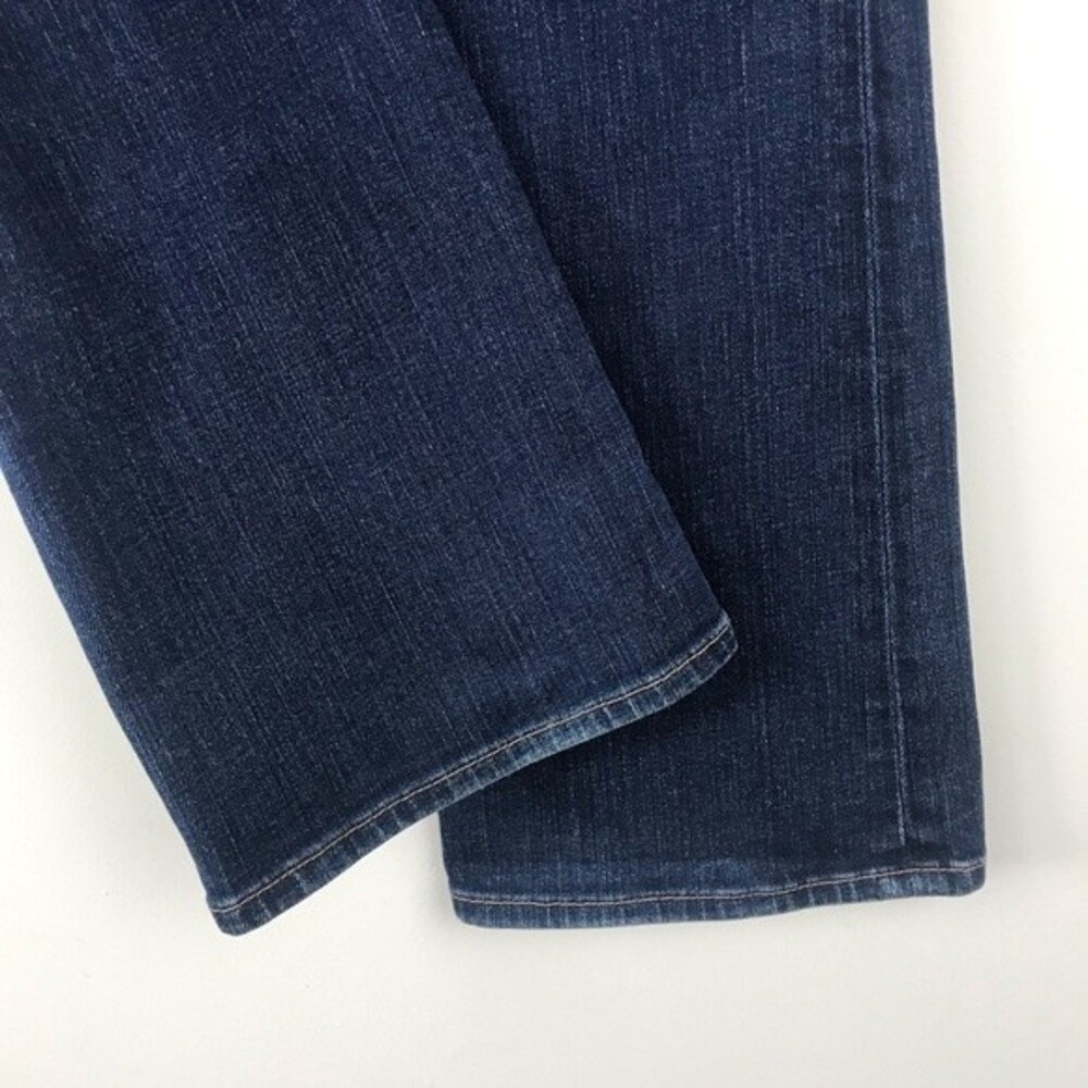 J Brand Dark Wash Straight Bootcut Jeans Size 28 Low Rise Y2K Denim - Picture 9 of 10
